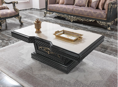 Coffee table living room table side table console gray wood table